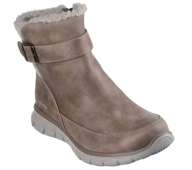 Bota Mujer Skechers Synergy, ARENA OSCURA