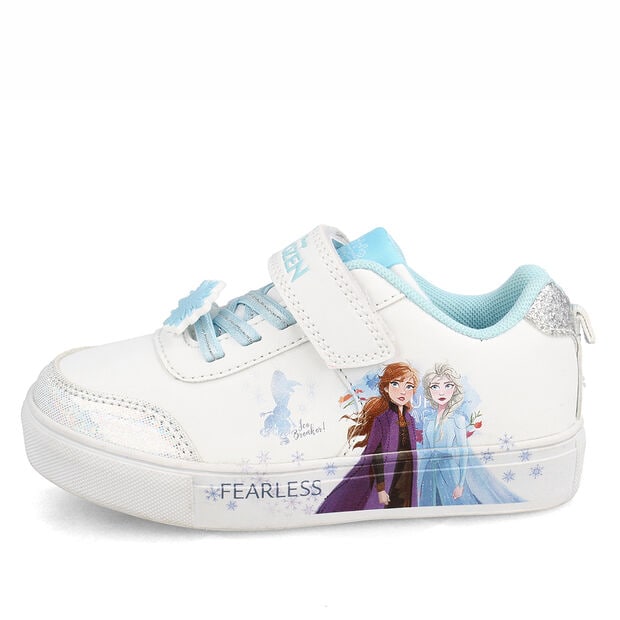 Zapatilla Ni&ntilde;a Bubblegummers Frozen, BLANCO