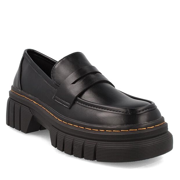 Mocas&iacute;n Bata Mujer Mart&iacute;na, NEGRO