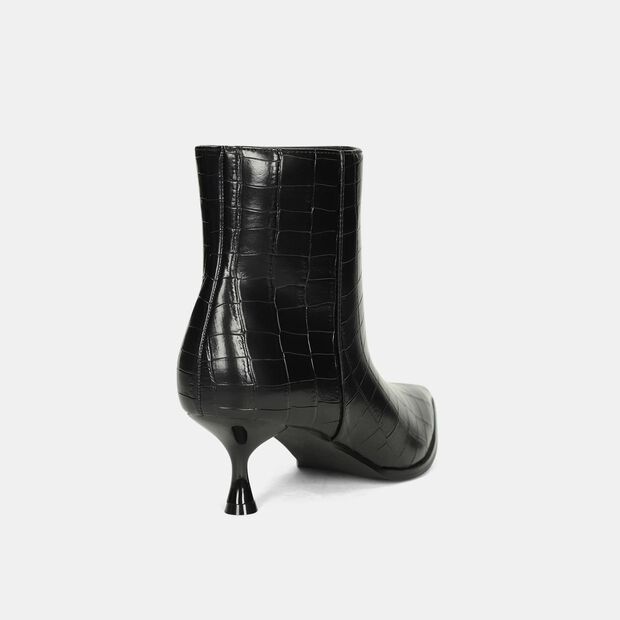 Botines Para Mujer Bata Negro Nurle, 
