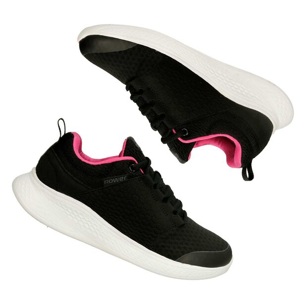 Tenis Deportivos Para Mujer Power Negro Dennis Breeze, 