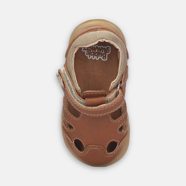 Sandalias Para Ni&ntilde;o Bubblegummers Caf&eacute; Oscuro Marley Prewalker Boys 0 +, 