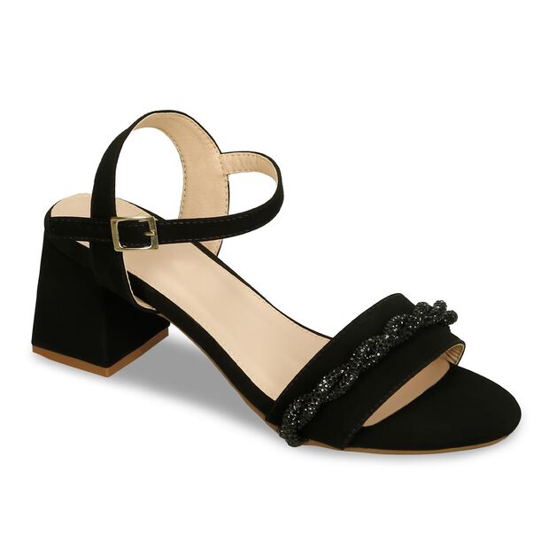 Sandalias Para Mujer Bata Negro Igor, 