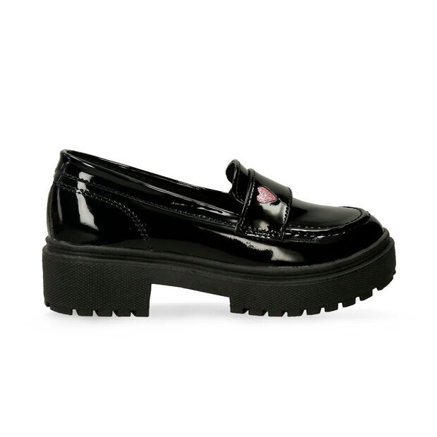 Mocasines Junior Para Ni&ntilde;a Bubblegummers Negro Qatrina, 