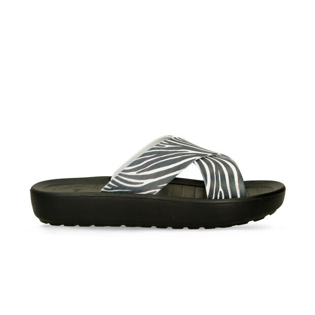 Sandalias Para Mujer Sandak Negro Leonie S, 