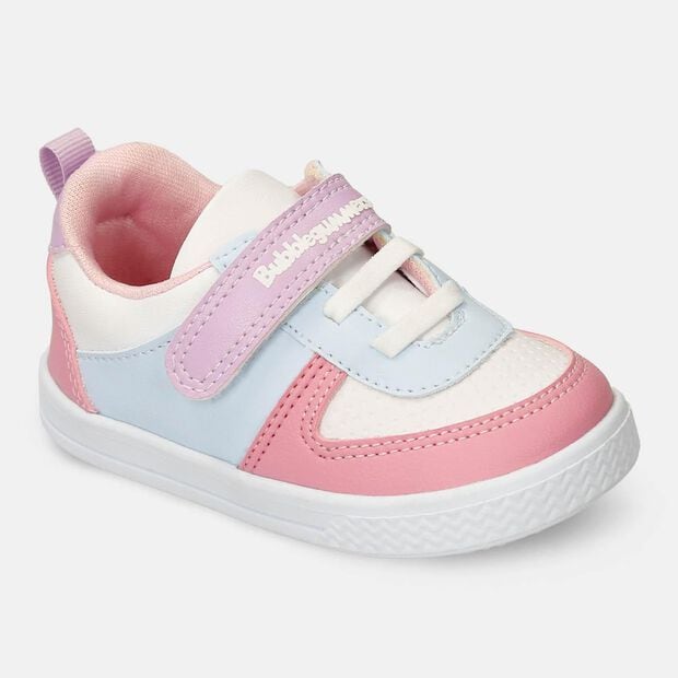 Tenis Para Ni&ntilde;a Bubblegummers Blanco-Lila Seraphina, 