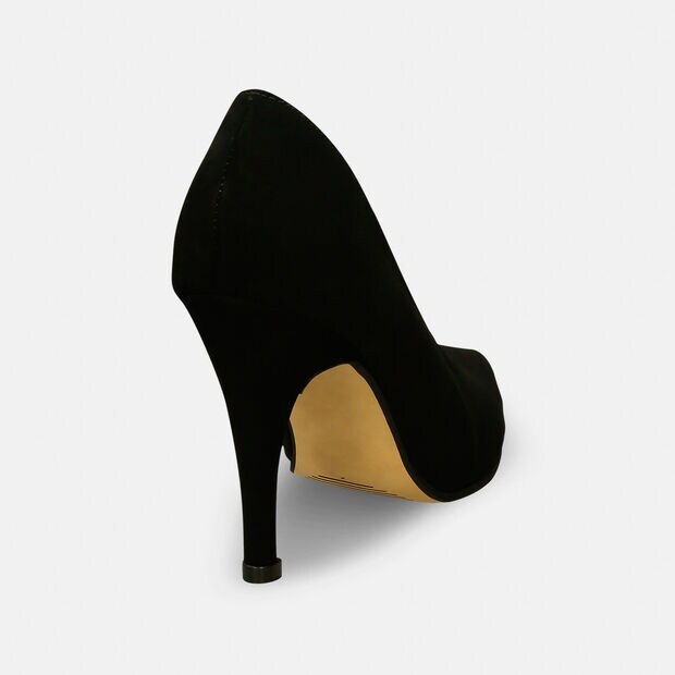 Tacones Para Mujer Bata Negro Jamecca, 