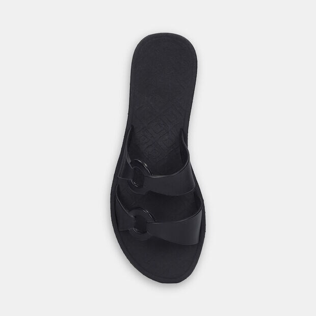Sandalia Para Mujer Bata Negro Maite Sleepers, 