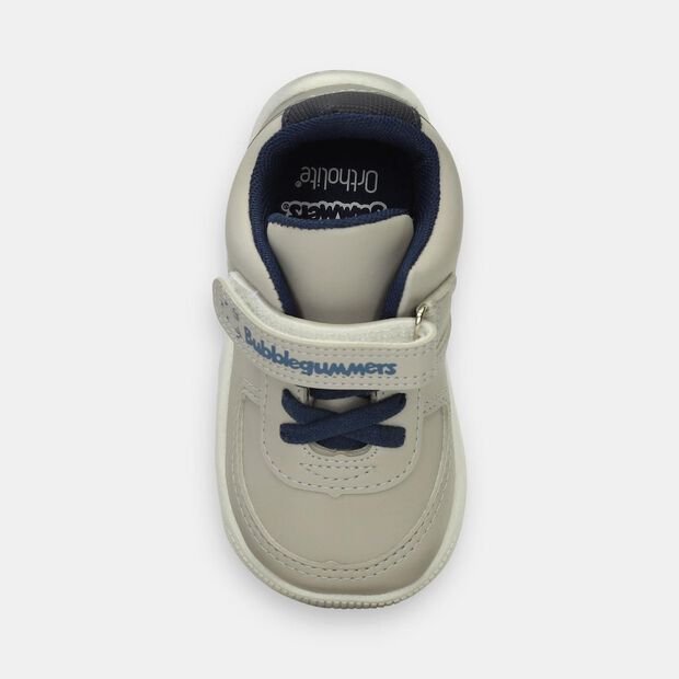 Tenis Para Ni&ntilde;o Bubblegummers Gris Turner, 