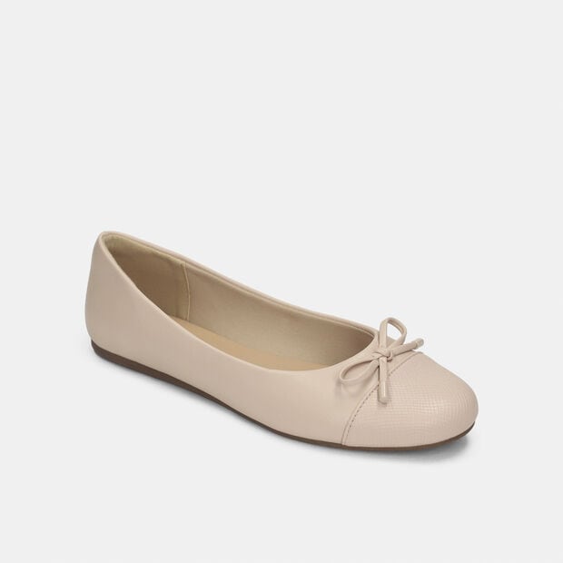 Baleta  Para Mujer Bata Rubor  Flat, 