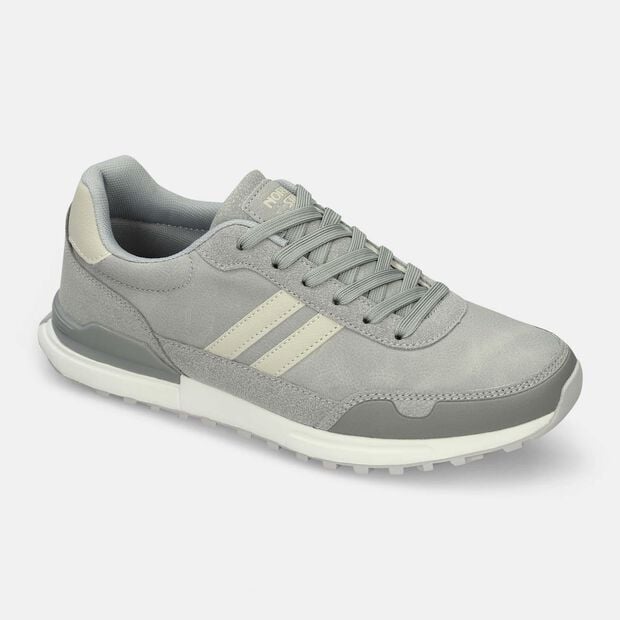 Tenis Para Hombre North Star Gris Monroe Fran City Urban, 