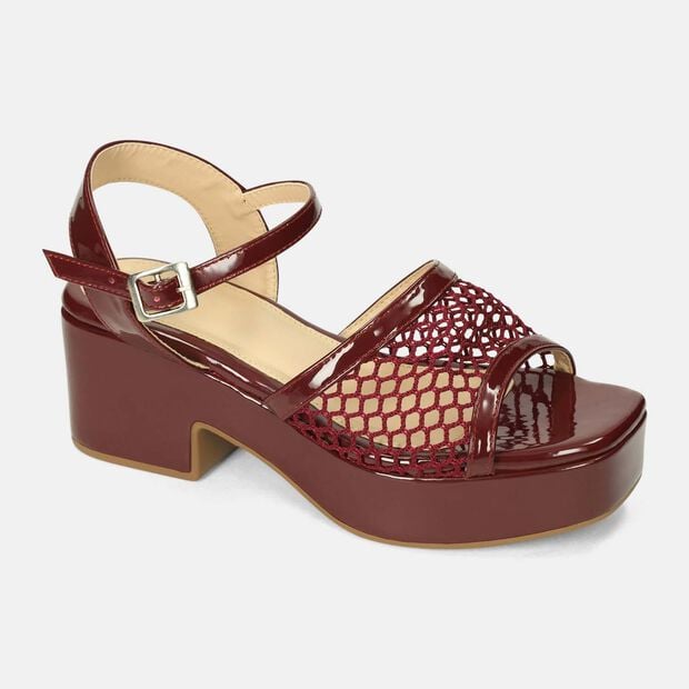 Sandalias Para Mujer Bata Vinotinto Kamaria, 