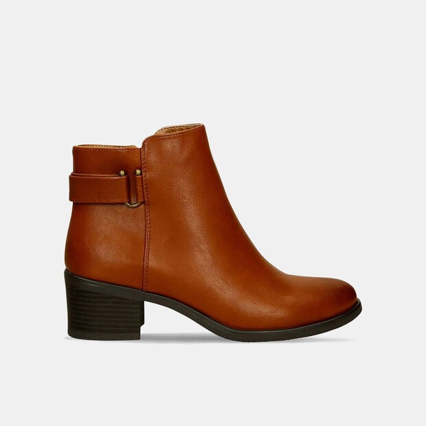 Botines Para Mujer Bata Camel Ian Gloria, 