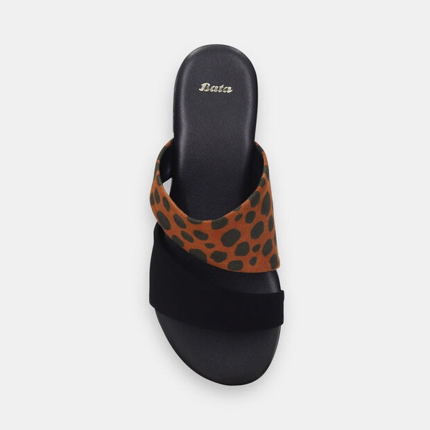 Sandalias Para Mujer Bata Multicolor , 
