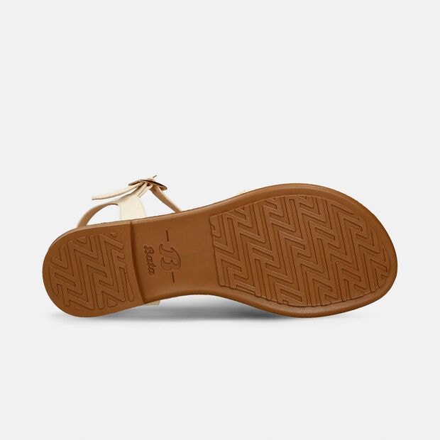 Sandalia Para Mujer Bata Blanco Jerez Summer, 