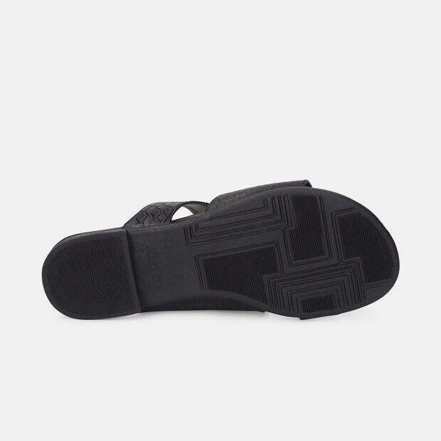 Sandalias Para Mujer Bata Negro , 