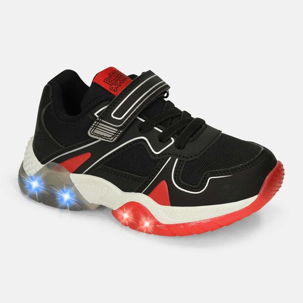 Tenis Con Luces Para Ni&ntilde;o Bubblegummers Multicolor Ulrich Alpha Light First Step Boys 1 +, 