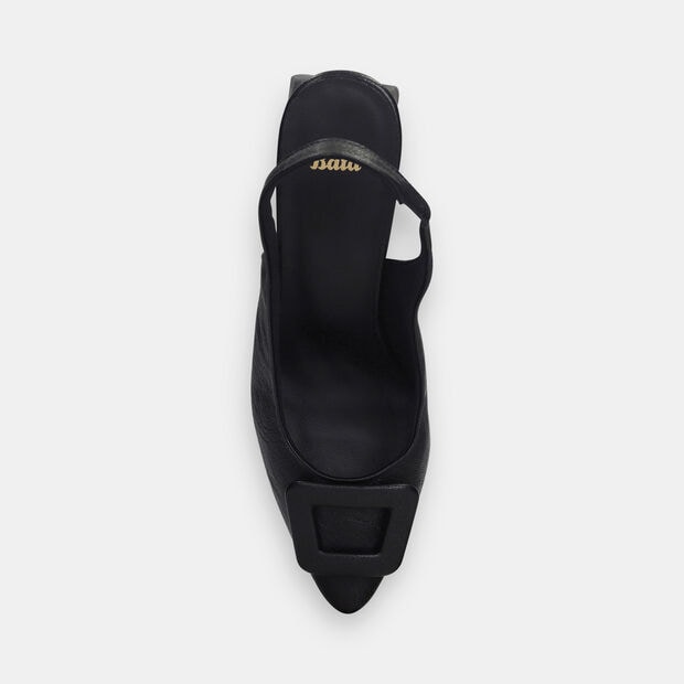 Tacones Para Mujer Bata Negro Laila, 