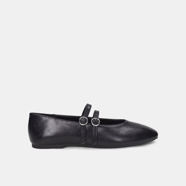 Baleta Para Mujer Bata Negro London, 
