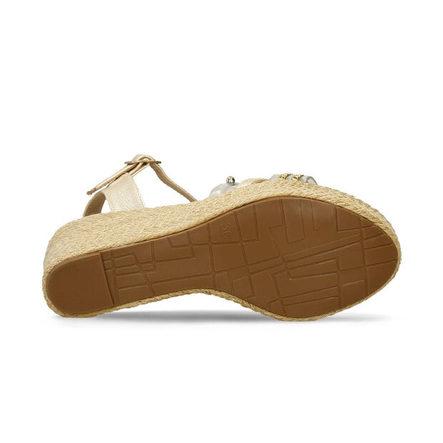 Sandalias Para Mujer Bata Dorado Ismaela, 