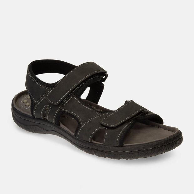 Sandalia Para Hombre Bata Comfit Negro Ken Sandal Summer, 