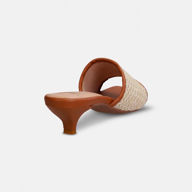 Tacones Para Mujer Bata Almendra Klara Summer, 