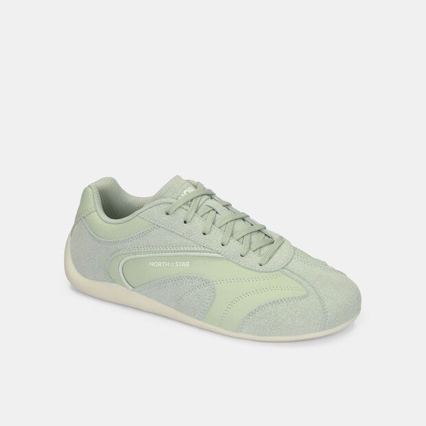 Tenis Para Mujer North Star Verde Retro Race Casual, 