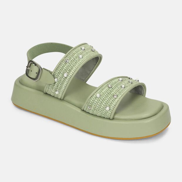 Sandalias Para Mujer Bata Beige Liam Calisto, 