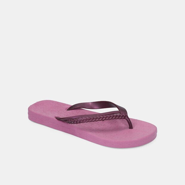 Chanclas Para Mujer Sandak Fucsia Aruba Full Plastic, 