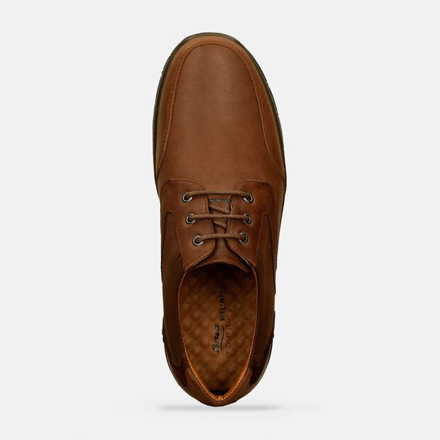 Zapatos Casuales Para Hombre Bata Comfit Caf&eacute; Marcos Gardel, 
