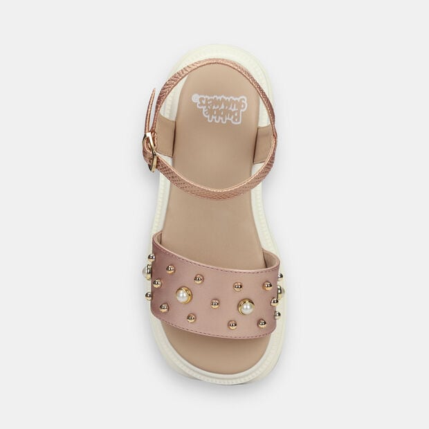 Sandalias Para Ni&ntilde;a Bubblegummers Fucsia Teresa Leidy Junior Girls 6  +, 