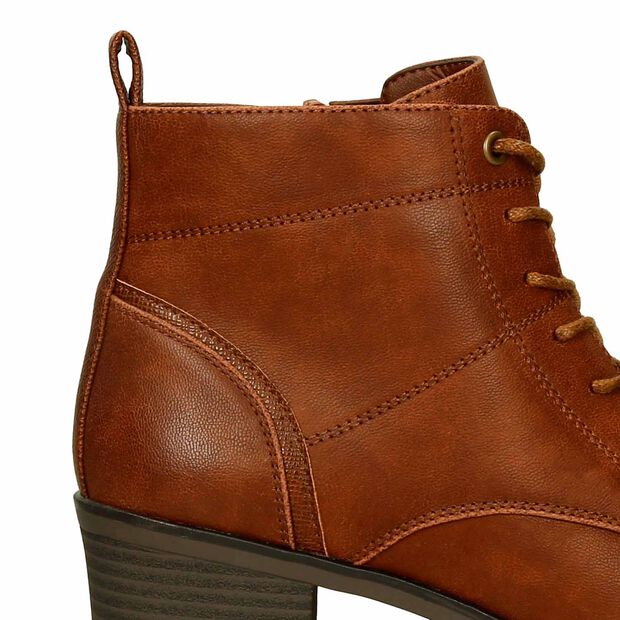Botines Para Mujer Bata Negro Ibor Silvia Winter, 