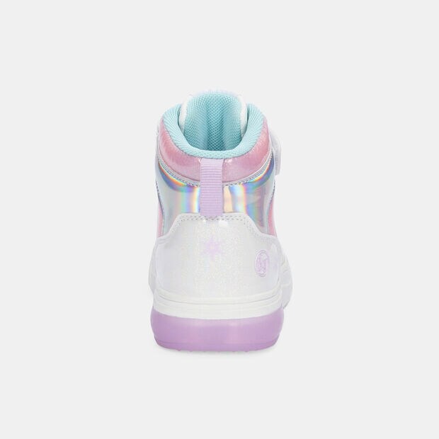 Bota Con Luces Para Ni&ntilde;a Licenses Disney Blanco Helen Walking Girls 3 +, 
