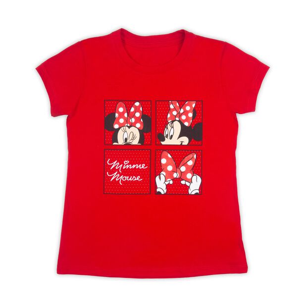 Camiseta Para Ni&ntilde;a Licenses Disney Rojo In&eacute;s L, 