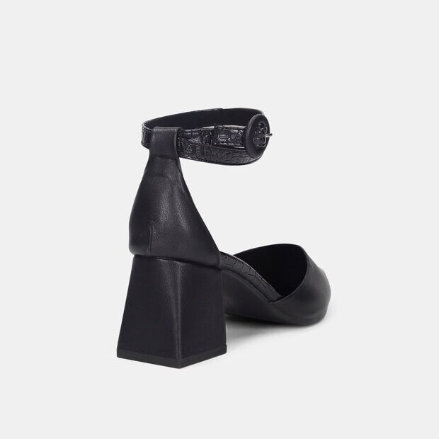 Tacones Para Mujer Bata Negro , 