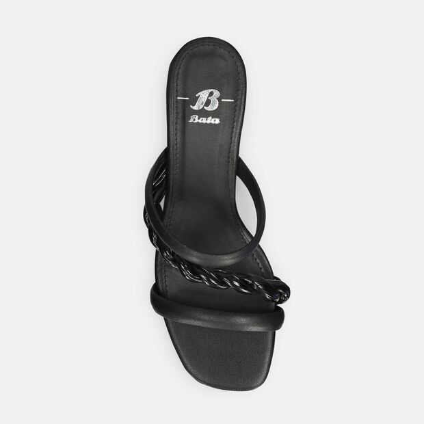 Sandalias Para Mujer Bata Negro Katalin, 