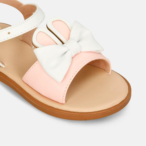 Sandalia Para Ni&ntilde;a Bubblegummers Blanco-Rosado Salma, 