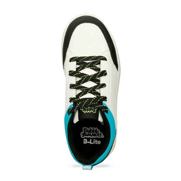 Tenis Para Ni&ntilde;o Bubblegummers Blanco-Negro Renzo, 