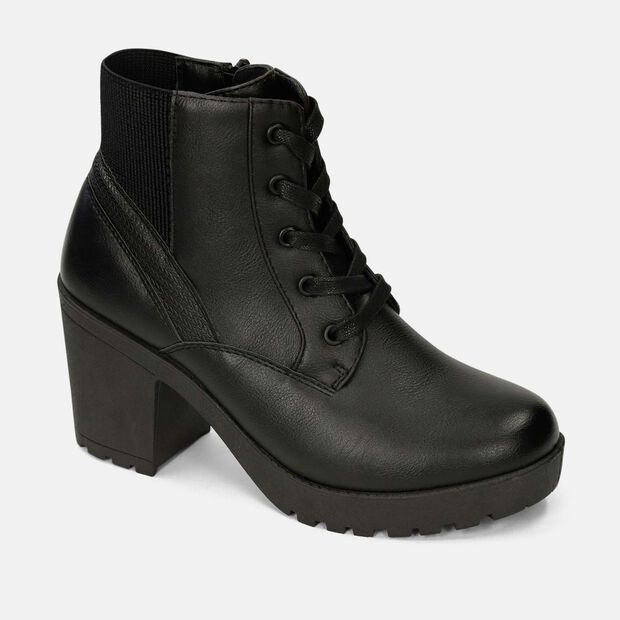 Botines Para Mujer Bata Negro Kimberly Maru Winter, 