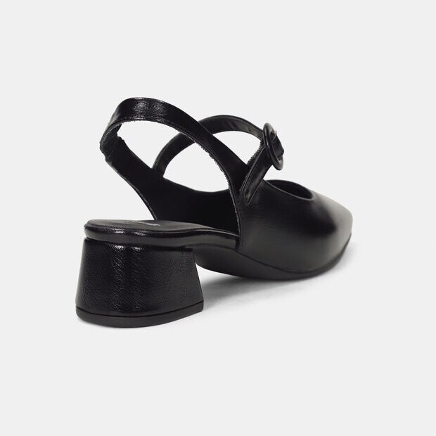 Tacones Para Mujer Bata Negro Kalila, 