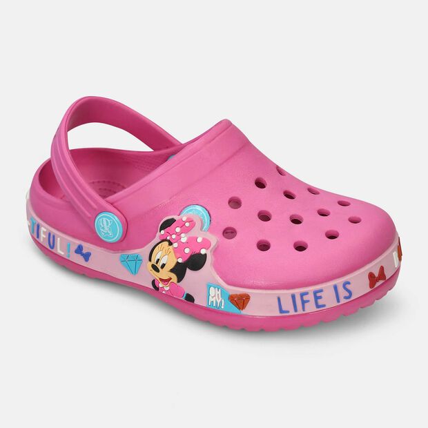 Zuecos Infantil Para Ni&ntilde;a Licenses Disney Fucsia Martina L Premium, 