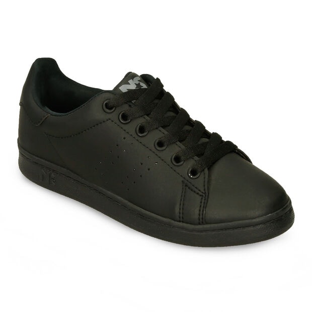 Tenis Escolares Para Ni&ntilde;o Bubblegummers Negro Mael Gymnastics, 