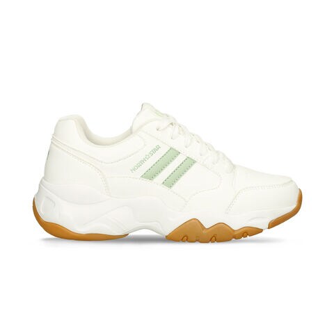 Tenis Para Mujer North Star Blanco-Verde Isabella Macao, 