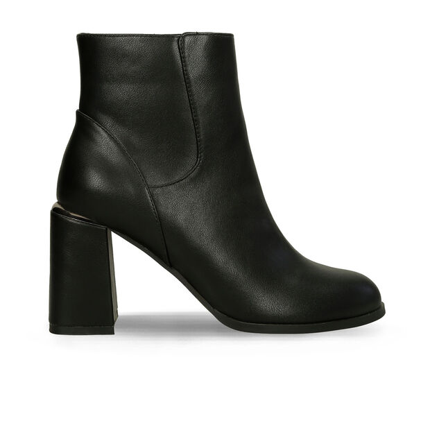 Botines Para Mujer Bata Negro Ilse Shoin, 