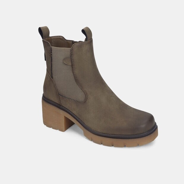 Botines Para Mujer Bata Caf&eacute; Claro Xena, 