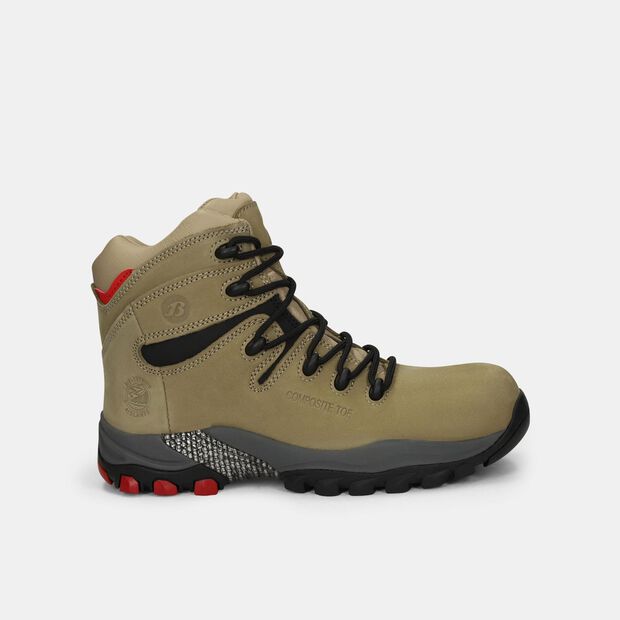Zapato De Seguridad Para Hombre Bata Industrials Caf&eacute; Claro Acces Industrial, 