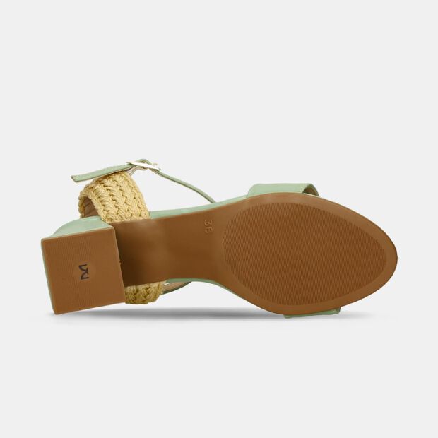 Sandalias Para Mujer Bata Verde Ilanis, 