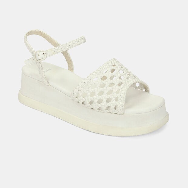 Sandalias Para Mujer Bata Blanco, 