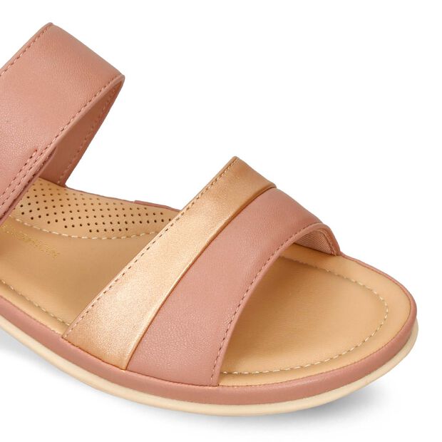 Sandalias Para Mujer Bata Comfit Oro Rosa Ildak, 