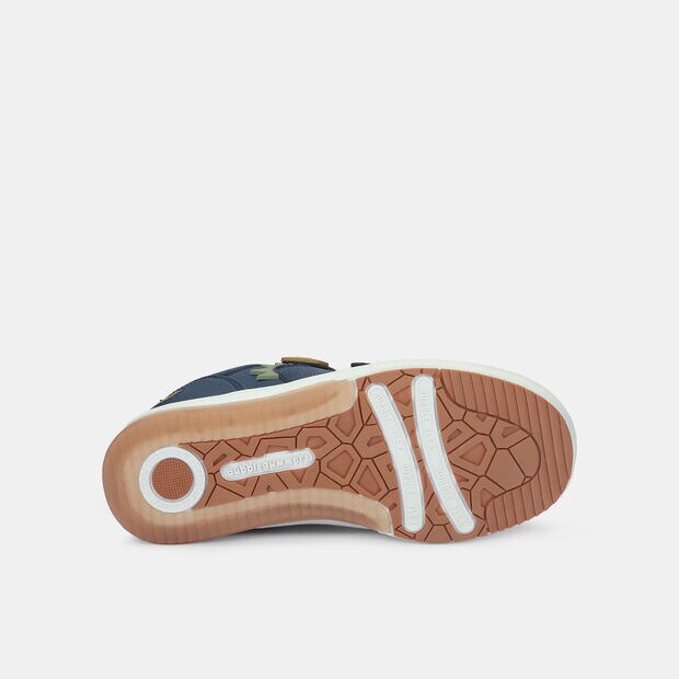 Tenis Con Luces Para Ni&ntilde;o Bubblegummers Azul Neon, 